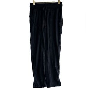 Lululemon Black Elastic Waistband Athletic Jogger Pants Sz. 4